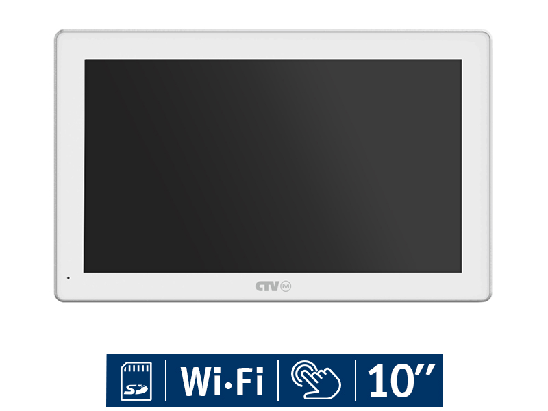 Монитор видеодомофона CTV-iM1030W Cloud 10