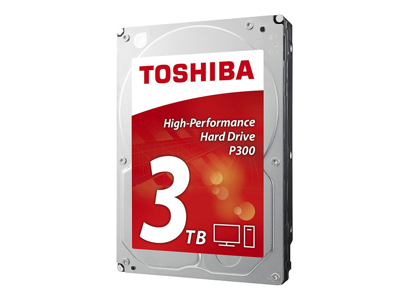 Жесткий диск 3Tb Toshiba P300 HDWD130UZSVA (SATA 6Gb/s, 7200rpm, 64Mb)
