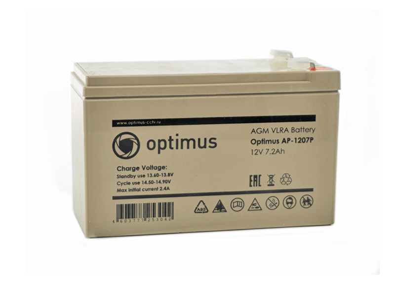 Аккумулятор Optimus AP-1207P