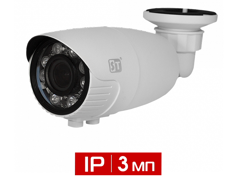 Видеокамера уличная цилиндрическая 3Мп ST-182 M IP HOME POE