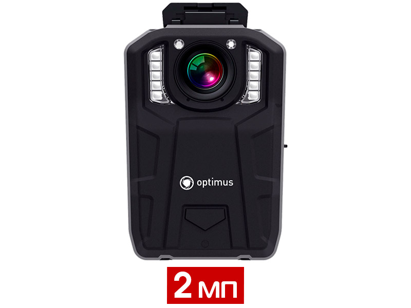 Нагрудная видеокамера-регистратор Optimus IP-L133.0(2.8)