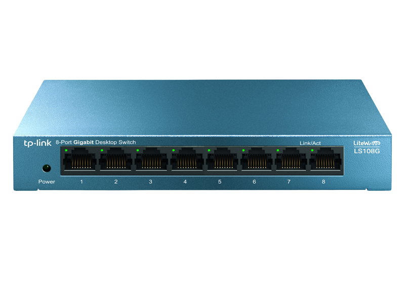 Коммутатор 8-портовый 1000Мбит/с TP-Link LS108G