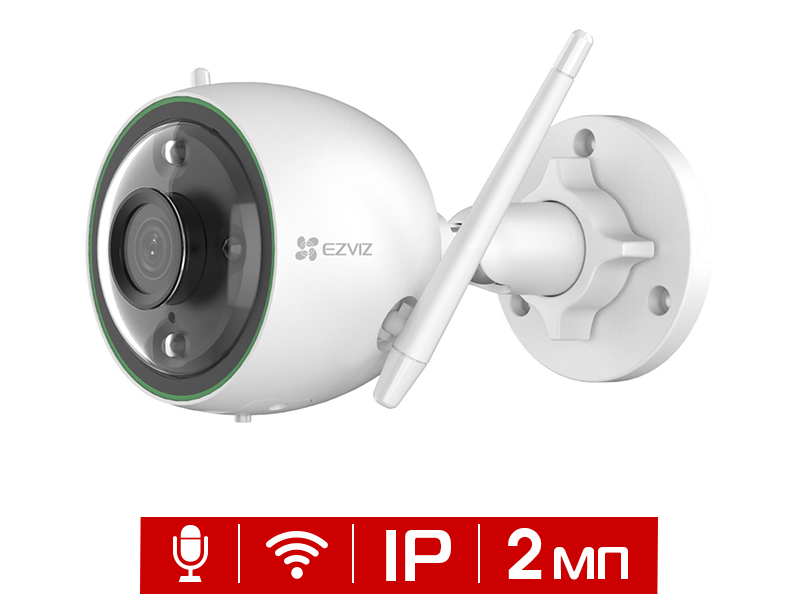 Видеокамера уличная 2Мп Ezviz C3N (CS-C3N-A0-3H2WFRL) Wi-Fi