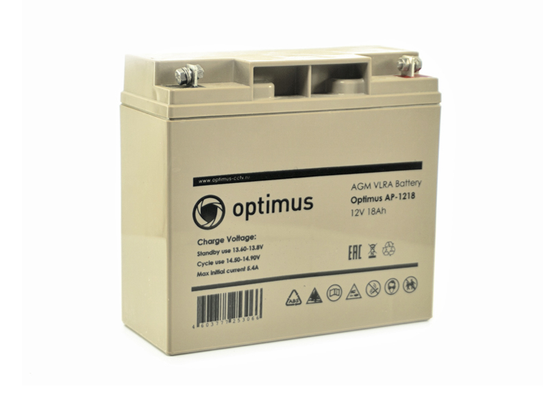 Аккумулятор Optimus AP-1218