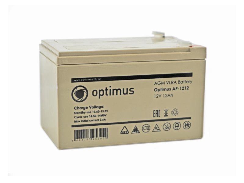 Аккумулятор Optimus AP-1212