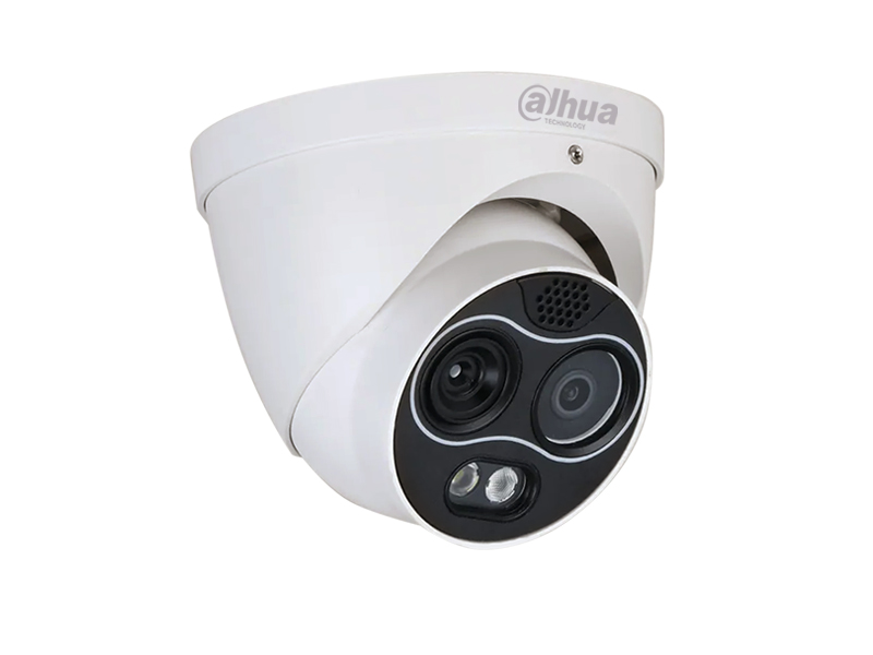 Двухспектральная тепловизионная IP-видеокамера Dahua DH-TPC-DF1241P-TD2F2